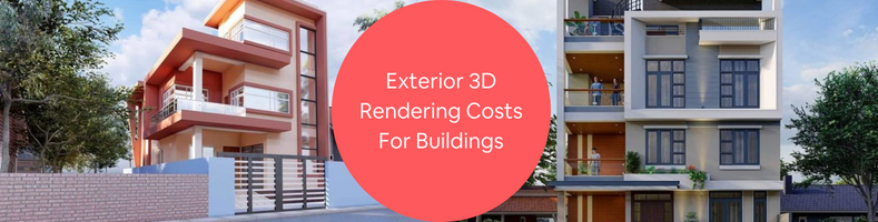 Exterior D Rendering Costs For Buildings Company Service Rates For