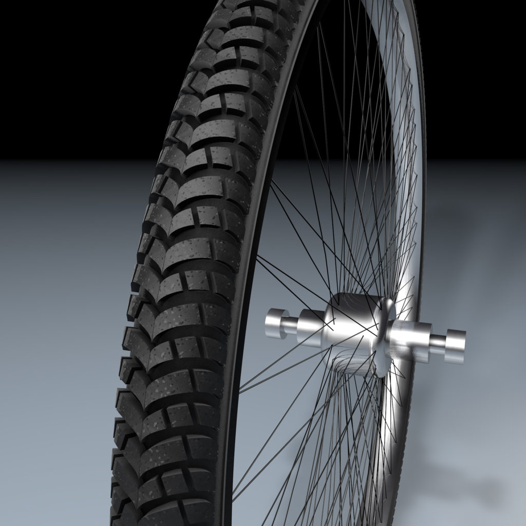 New tire design and 3D modeling