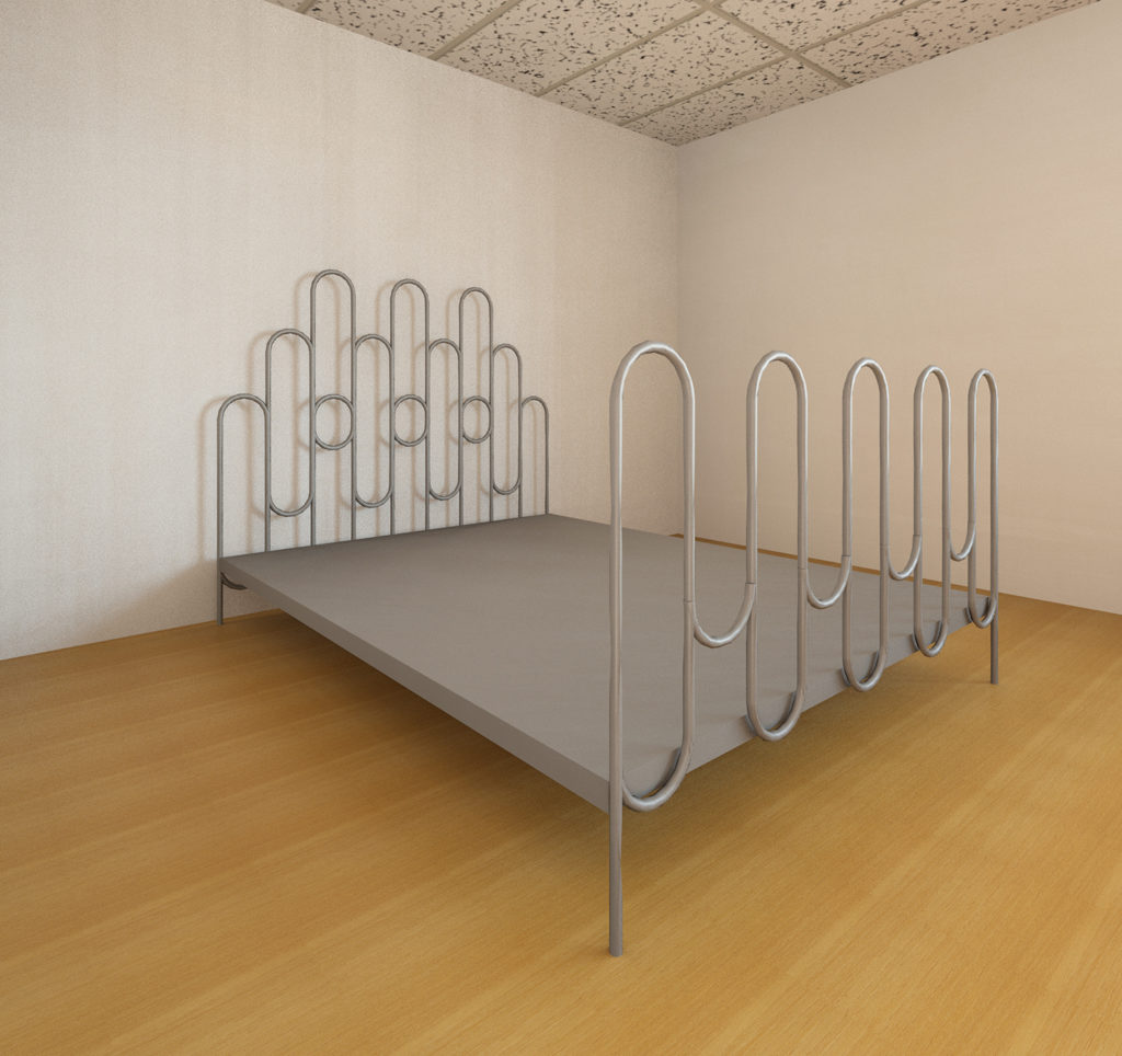 wire bed frames design