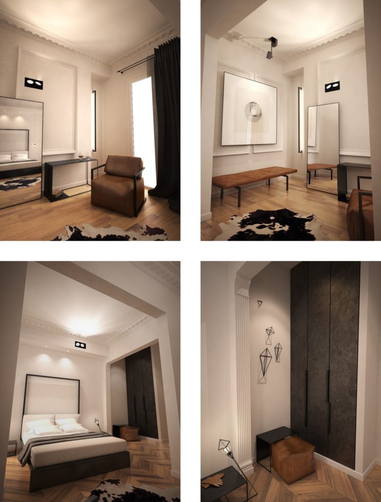 3D visualization for hotel renovation