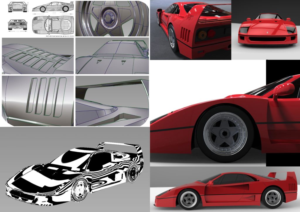 3d visualization for automotive design