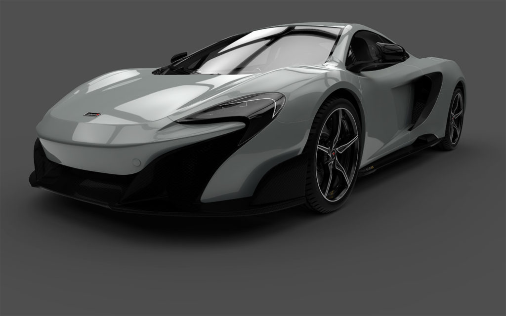McLaren Prototype Car - freelance 3D rendering services