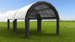 tent design with 3D visualization