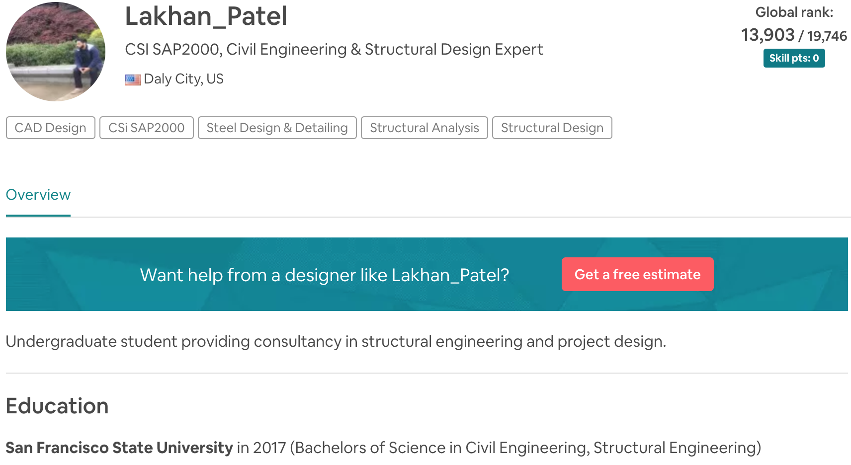 Lakhan_Patel CSI SAP2000, Civil Engineering & Structural Design Expert