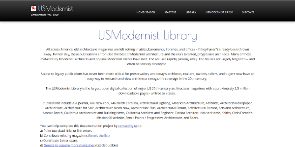 USModernist Archives