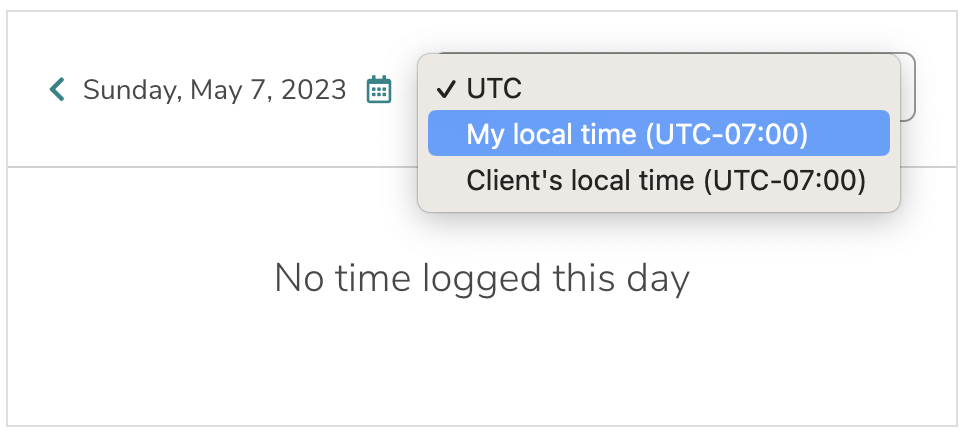 my-local-timezone-dropdown-work-journal