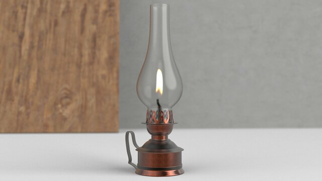 3D Animation of a flame