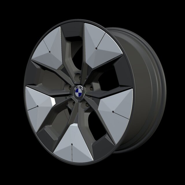 Various rims designed and modelled for BMW by myself that are already in production