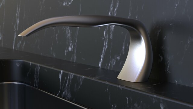 Faucet Concept Design (AutoCAD 3D)