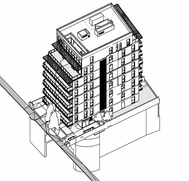 House project with shelter