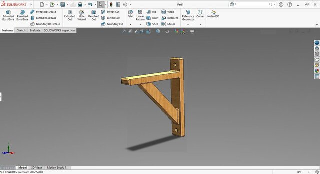 Wall Bracket - Technical Drawing