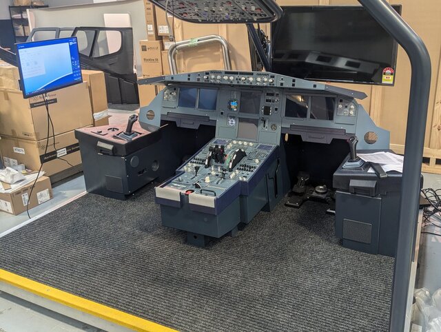 A320 Flight Simulator Assembly