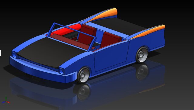 car exterior design 3D MODEL IN SOLIDWORK