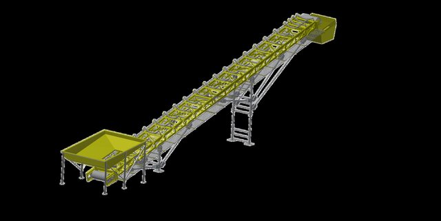 Mobile belt conveyor