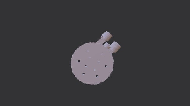 Crank + Piston Assembly