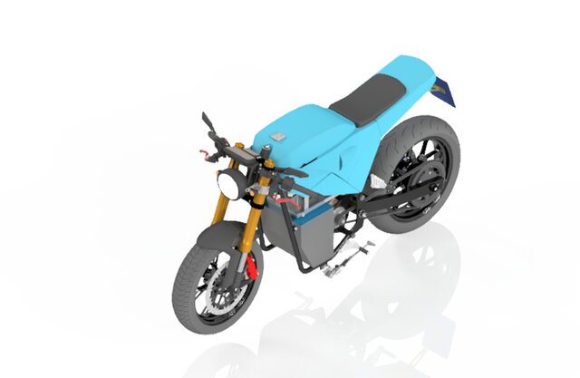 Hydrogen Motorcycle