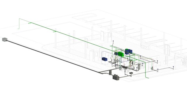 C-Store MEP Design in Revit