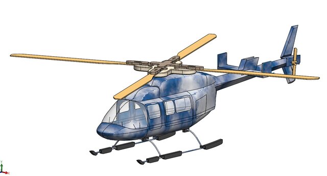 Single main rotor Helicopter