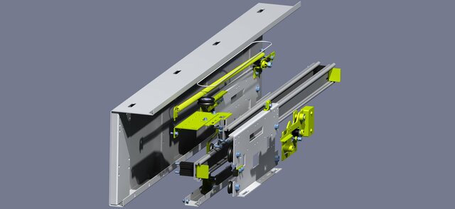 Automatic Elevator Door Mechanism