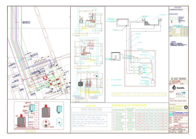 Plumbing Heating and Filtration MEP System Design of Swimming Pool