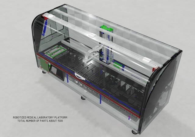 Robotized Medical Platform for Hystology and experiments