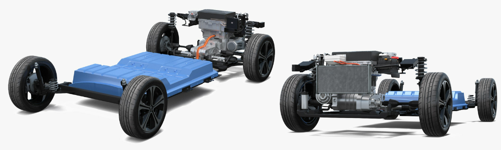 Cutting-Edge Electric Vehicle Chassis CAD model